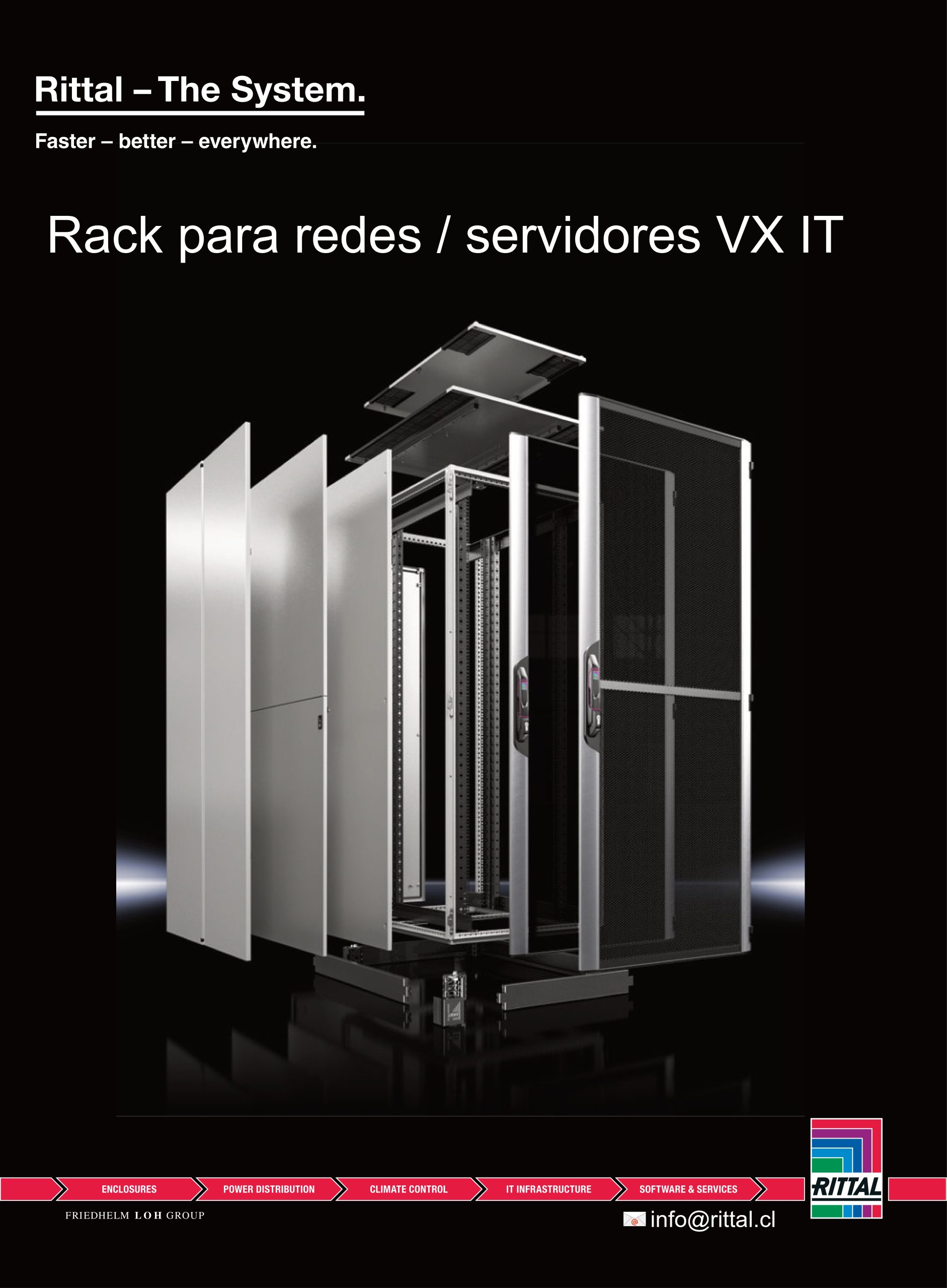 Rack para redes VX IT Portada